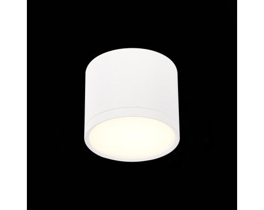 ST113.532.09 Светильник потолочный Белый LED 1*9W 3000K 702Lm Ra>90 120° IP20 D88xH75 170-240V