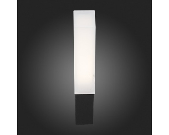 SL096.411.02 Светильник уличный настенный ST-Luce Черный/Белый LED 1*6W 4000K