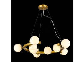 SL1185.203.09 Светильник подвесной ST-Luce Золотистый/Белый G9 9*5W