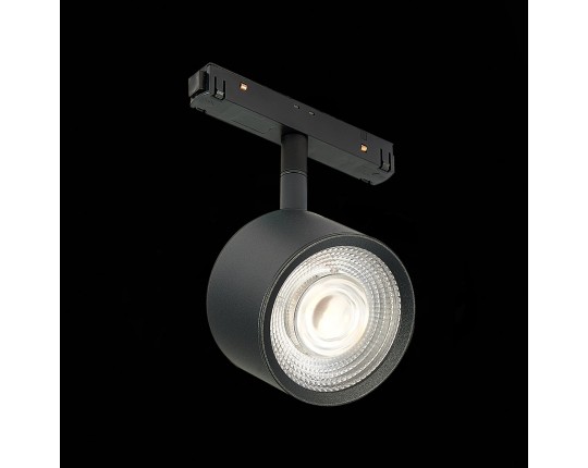 ST353.436.06 Магнитный трековый светильник Черный LED 1*6W 3000K 560Lm Ra>90 36° IP20 L120xW81xH138