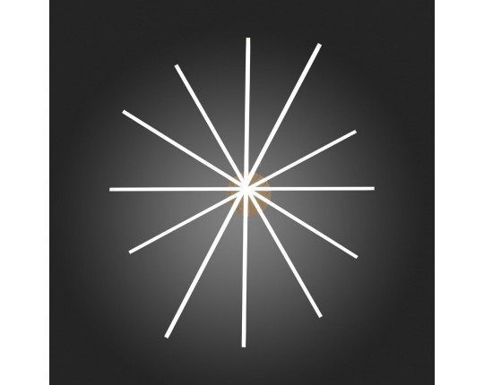 SL394.223.06 Светильник подвесной ST-Luce Матовое золото/Белый LED 6*16,6W 4000K