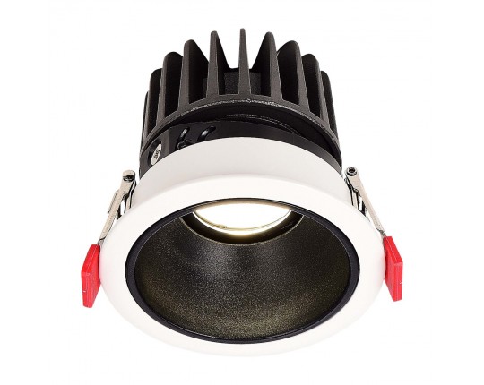 ST851.438.12 Светодиодный модуль Черный LED 1*12W 3000K 960Lm Ra>90 36°IP20 D69xH85 220-240V(глянец)