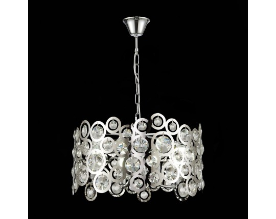 SL1103.103.08 Светильник подвесной ST-Luce Хром/Прозрачный,Хром E14 8*60W