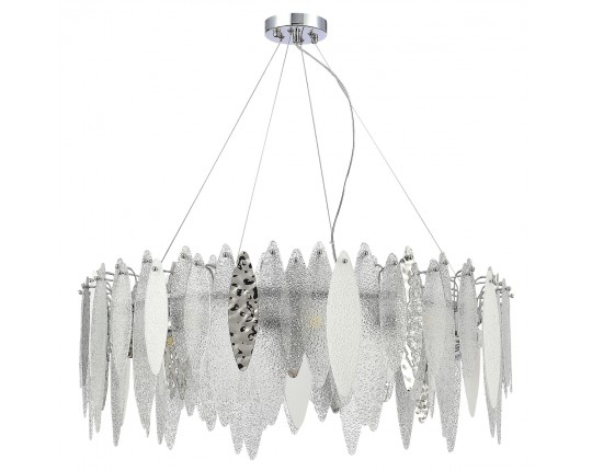 SL1224.103.10 Люстра подвесная ST-Luce Хром/Прозрачный, Белый E14 10*60W