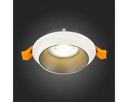 ST206.528.01 Св-к встр. Белый GU10 1*50W  IP20 D92xH38 220V Без ламп