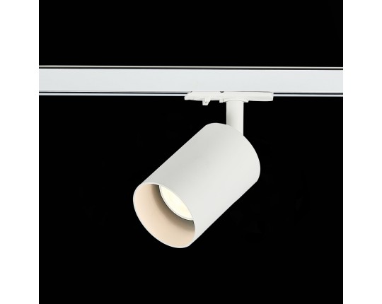 ST302.506.01 Св-к трек. Белый GU10 1*50W  IP20 L100xW70xH172 220V Без ламп
