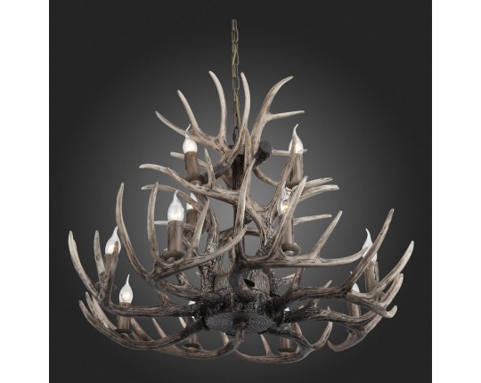 SL154.703.12 Люстра подвесная ST-Luce Серый E14 12*40W