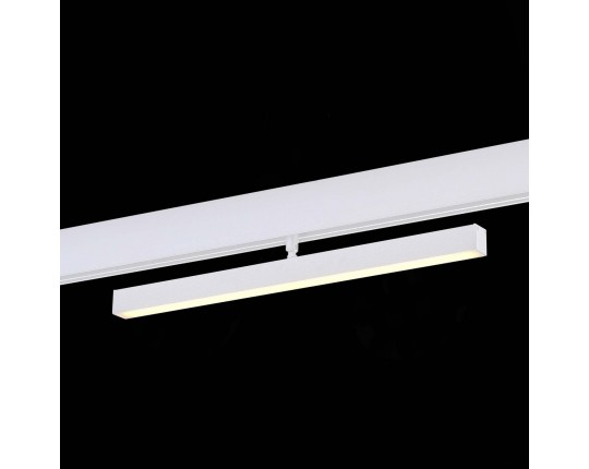 ST802.536.12 Магнитный трековый светильник Белый LED 1*12W 3000K 900Lm Ra>90 120° IP20 L405xW22,5xH9