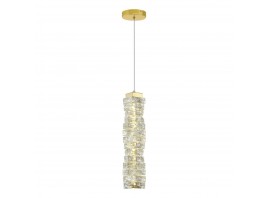 SL6010.203.15 Подвес ST-Luce Золотистый/Прозрачный LED 1*15W