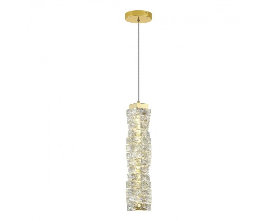 SL6010.203.15 Подвес ST-Luce Золотистый/Прозрачный LED 1*15W