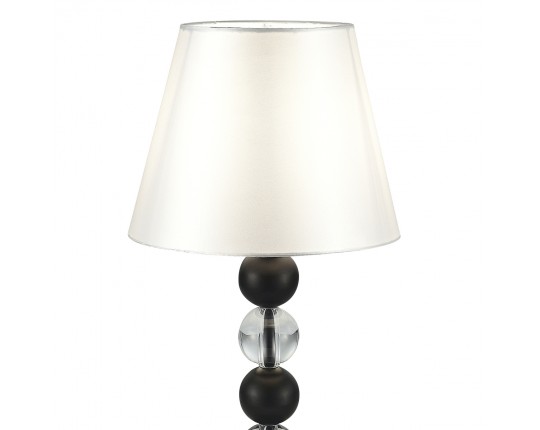 SL2003.404.01 Прикроватная лампа ST-Luce черный/белый E27 1*40W