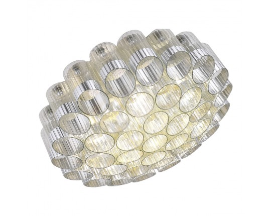 SL1662.102.19 Светильник потолочный ST-Luce Никель/Никель, Прозрачный E14 19*60W