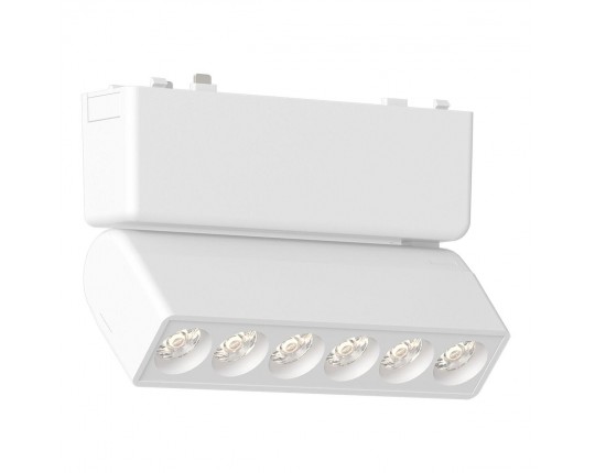 ST675.536.06 Магнитный трековый светильник Белый LED 1*6W 3000K 360Lm Ra>90 IP20 L122xW26xH82 48V