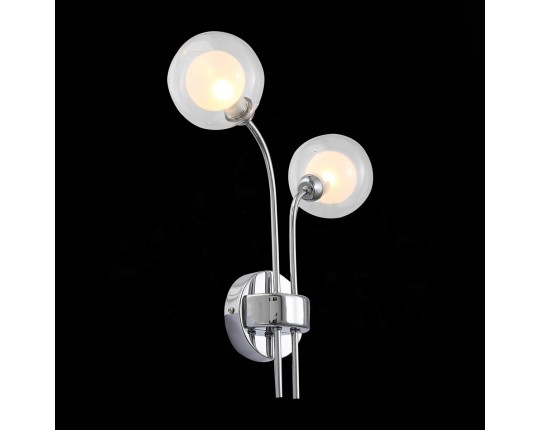 SL431.101.02 Бра ST-Luce Хром/Прозрачный, Белый G9 2*5W