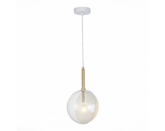 SL1183.503.01 Подвес ST-Luce Латунь/Белый G4 1*5W