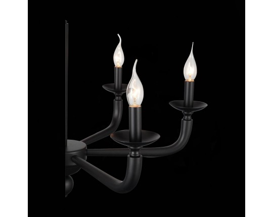 SL1114.403.06 Люстра подвесная ST-Luce Черный E14 6*40W