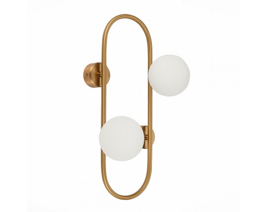SL1149.301.02 Бра ST-Luce Латунь/Белый G9 2*5W