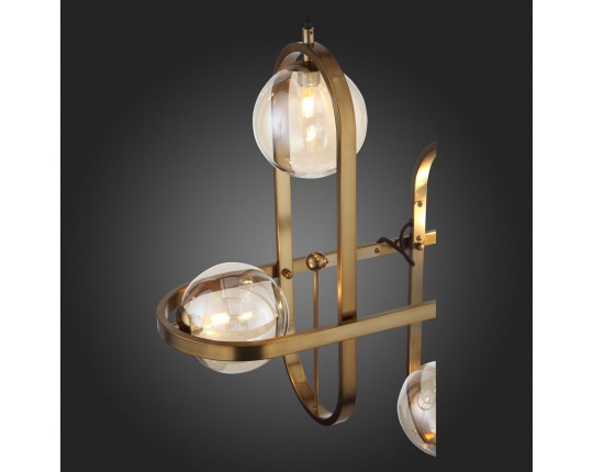 SL1201.203.04 Светильник подвесной ST-Luce Бронзовый/Коньячный G9 4*5W