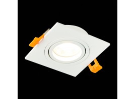 ST251.508.01 Св-к встр. Белый GU10 1*50W  IP20 L92xW92xH27 220V Без ламп