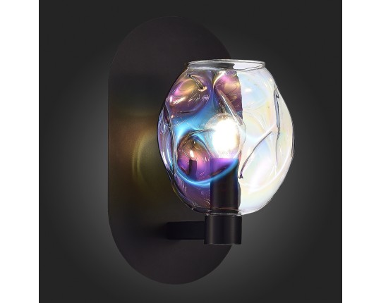 SL1188.401.01 Бра ST-Luce Черный/Радужный E14 1*40W