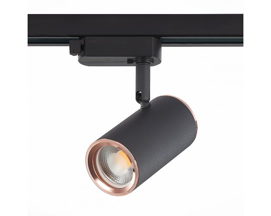 ST301.426.01 Св-к трек. Черный GU10 1*50W L104xW54xH111 220V Без ламп