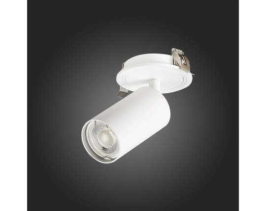 ST303.508.01 Св-к встр. Белый GU10 1*50W  L100xW54xH170 220V Без ламп