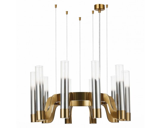 SL1235.303.10 Люстра подвесная ST-Luce Латунь/Хром, Прозрачный E14 10*40W