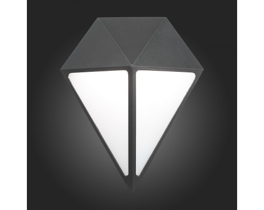 SL9500.441.01 Светильник уличный настенный ST-Luce Черный/Белый,Черный LED 1*12W 4000K