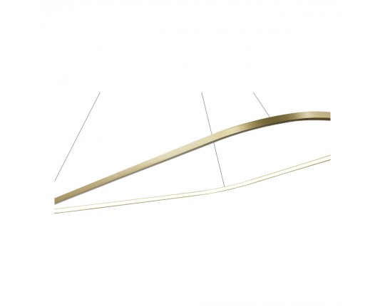 ST610.243.52 Светильник подвесной ST-Luce Золотистый/Белый LED 1*47W 4000K