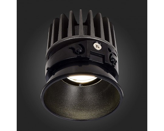 ST851.448.12 Светодиодный модуль Черный LED 1*2W 4000K 960Lm Ra90 36° IP20 D69xH85 220-240V(глянец)