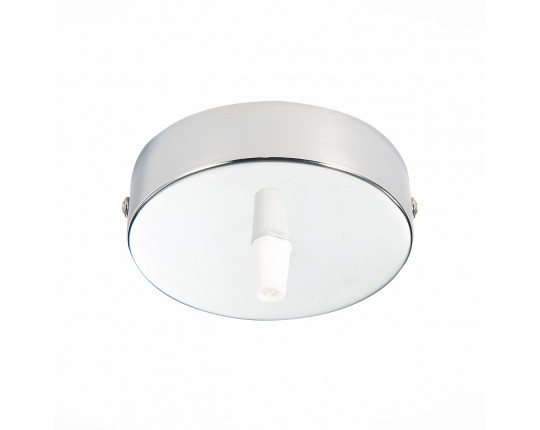 SL001.103.01 Потолочное крепление на одну лампу (круглое) ST-Luce Хром