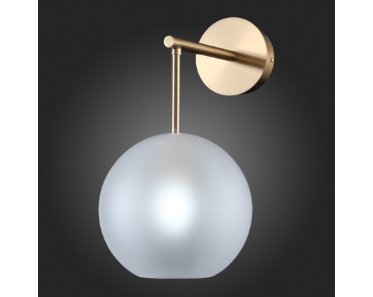 SL1133.501.01 Бра ST-Luce Латунь/Белый E27 1*40W