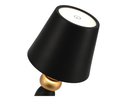 SL1011.414.01 Прикроватная лампа ST-Luce Черный, Золотистый/Черный LED 1*3W 3000-6000K
