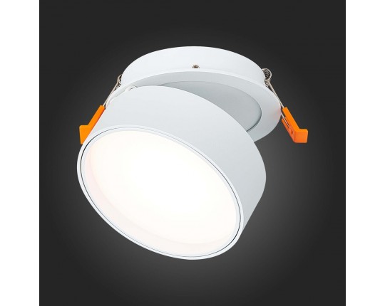 ST651.538.14 Встраиваемый поворотный светильник Белый LED 1*14W 3000K 1 100Lm Ra>90 120° IP20 D105xH