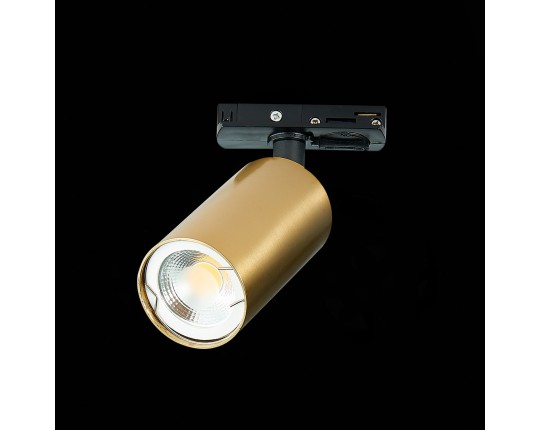 ST300.206.01 Св-к трек. Золотистый GU10 1*50W  IP20 L100xW54xH142 220V Без ламп
