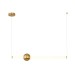 SL1222.203.01 Светильник подвесной ST-Luce Золотистый/Золотистый, Белый LED 1*18W 4000K
