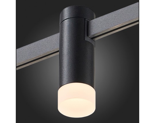 ST812.406.03 Магнитный трековый светильник FARM Черный LED 1*3W 3000K 91Lm Ra90 120 IP20 D29xH90 24V