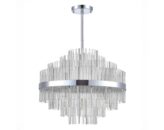 SL1634.103.09 Люстра потолочная ST-Luce Хром/Прозрачный E14 9*60W