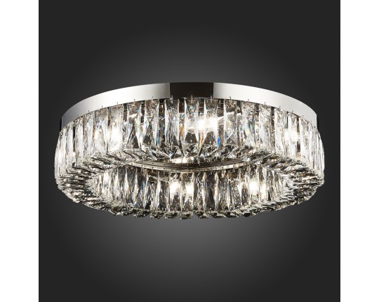 SL1226.102.08 Люстра потолочная ST-Luce Никель/Прозрачный E14 8*40W