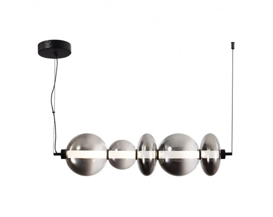 SL6119.413.40 Светильник подвесной ST-Luce Черный/Дымчато-Серый LED 1*40W 3000K
