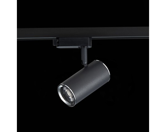 ST301.406.01 Св-к трек. Черный GU10 1*50W  IP20 L104xW54xH111 220V Без ламп