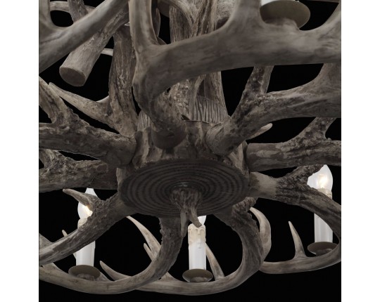 SL154.703.12 Люстра подвесная ST-Luce Серый E14 12*40W