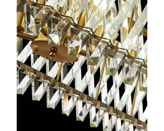 SL1170.303.12 Светильник подвесной ST-Luce Латунь/Прозрачный E14 12*40W