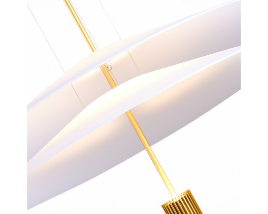 SL6101.203.01 Люстра подвесная ST-Luce Золотистый/Белый LED 1*10W 3000K