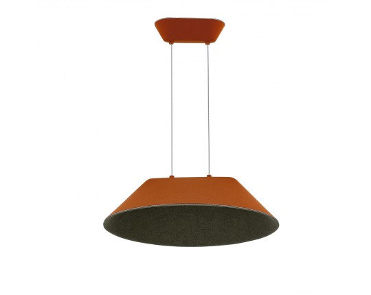 SL3001.723.01 Светильник подвесной ST-Luce Оранжевый,Серый/Оранжевый,Серый LED 1*12W