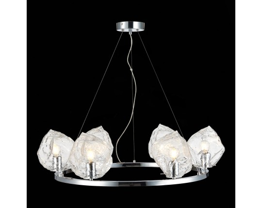 SL1175.103.06 Люстра подвесная ST-Luce Хром/Прозрачный E14 6*40W