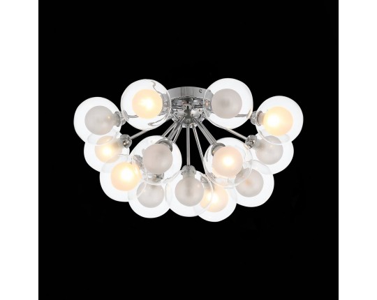 SL431.102.15 Люстра потолочная ST-Luce Хром/Прозрачный, Белый G9 15*5W