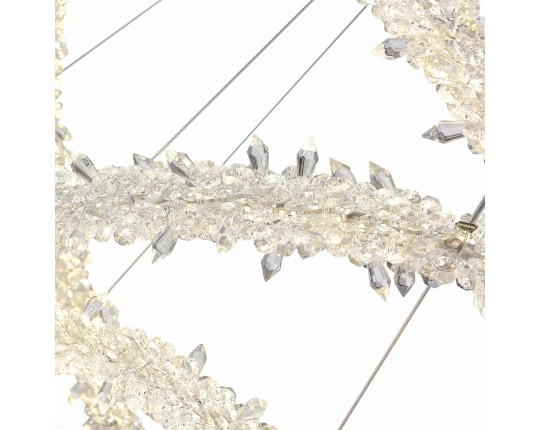 SL6105.203.03 Люстра подвесная ST-Luce Золотистый/Прозрачный LED 1*160W 3000 - 6500K