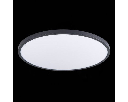 ST601.442.48 Светильник потолочный Черный LED 1*48W 4000K 4 320Lm Ra>90 120° IP20 D600xH27 185-265V