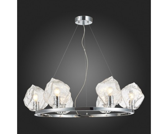 SL1175.103.06 Люстра подвесная ST-Luce Хром/Прозрачный E14 6*40W